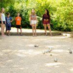 Pétanque au village de gîtes L'Oliveraie - Gard