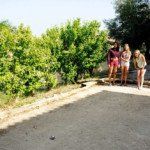 Pétanque au village de gîtes L'Oliveraie - Gard