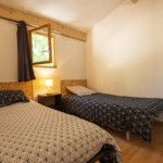 Chalet 4/6 personnes - Chambre 2 lits simples